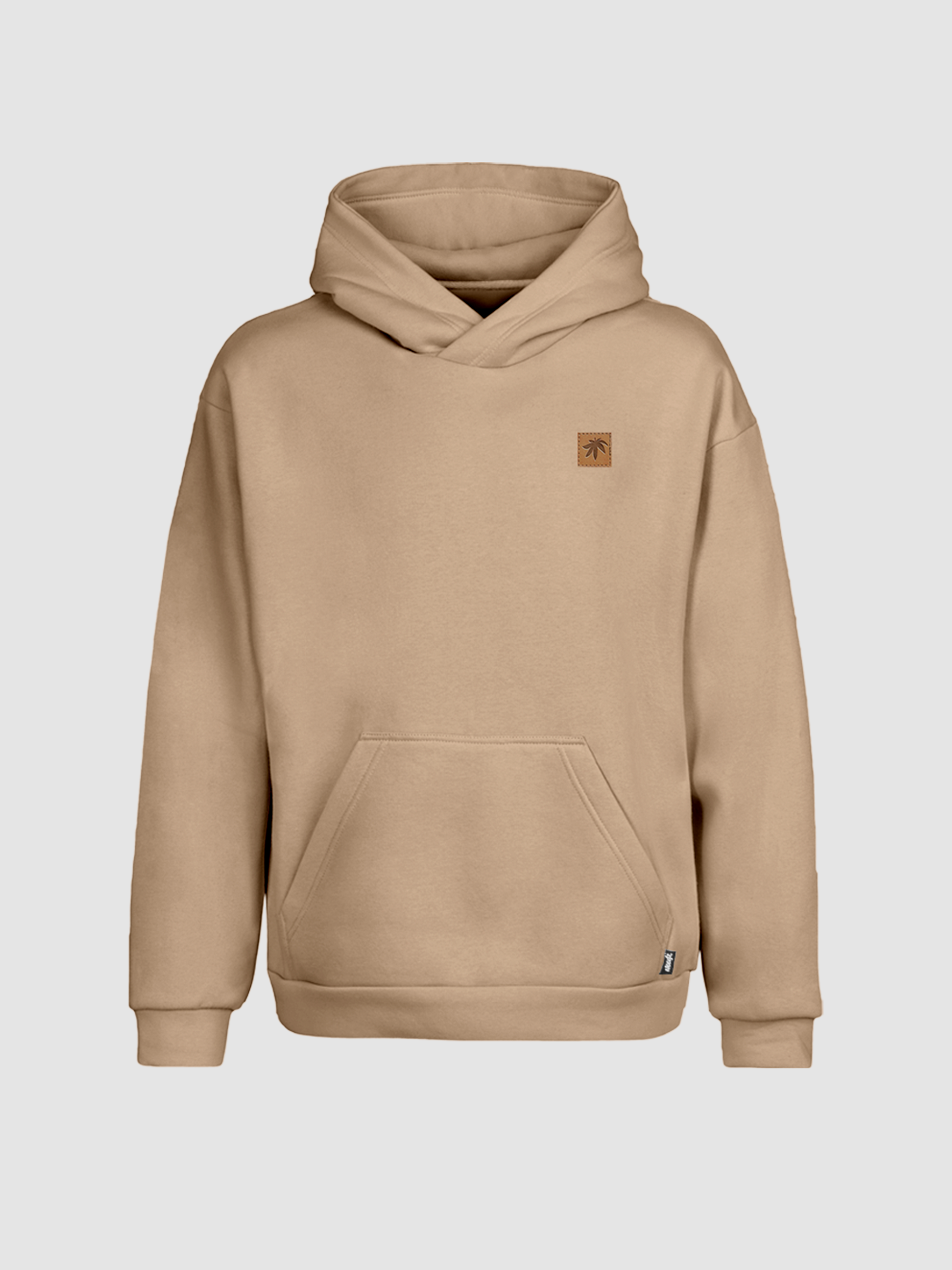 Beige Hoodie Sweatshirt