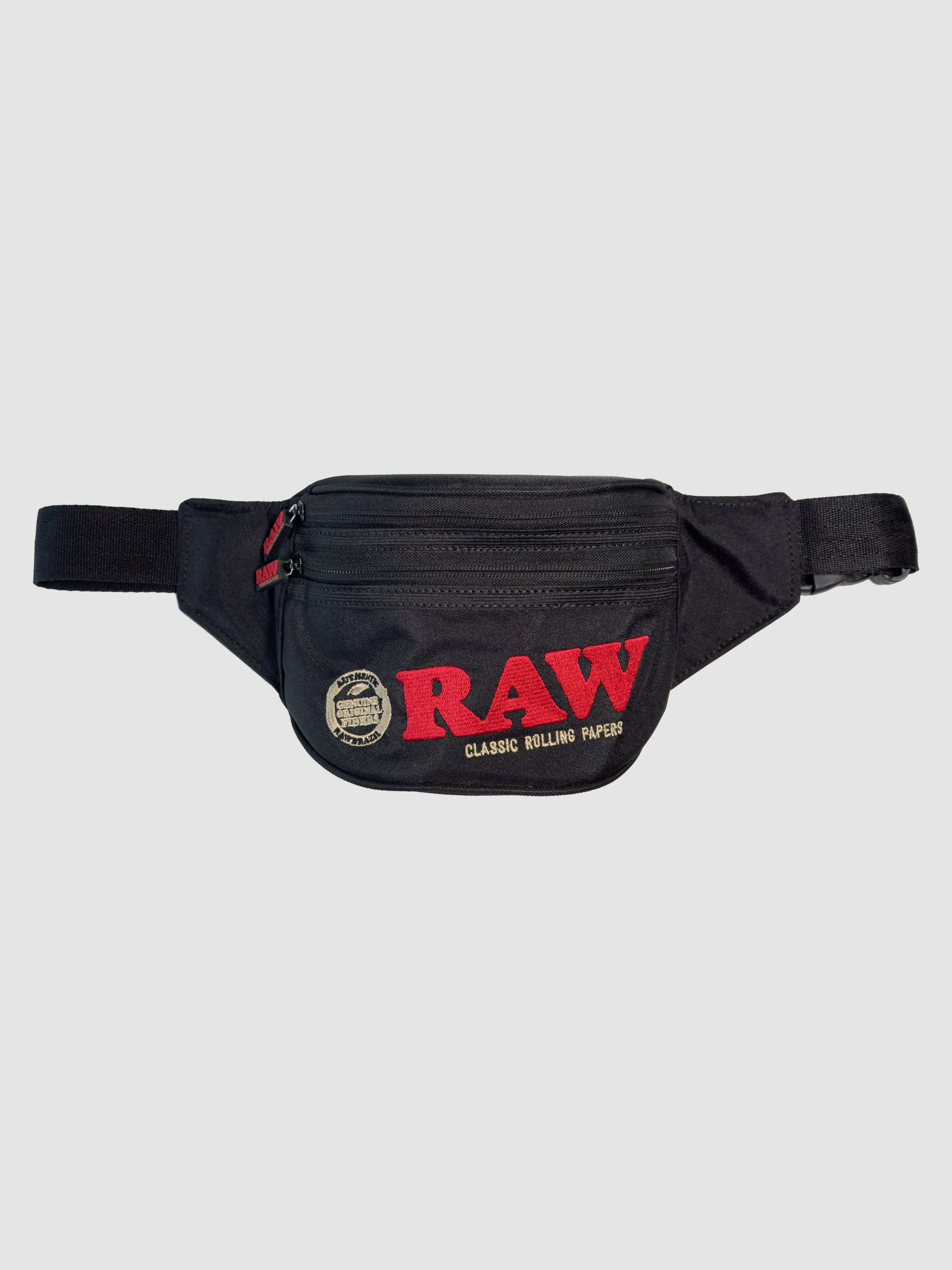 Black Rubberized Shoulder Bag