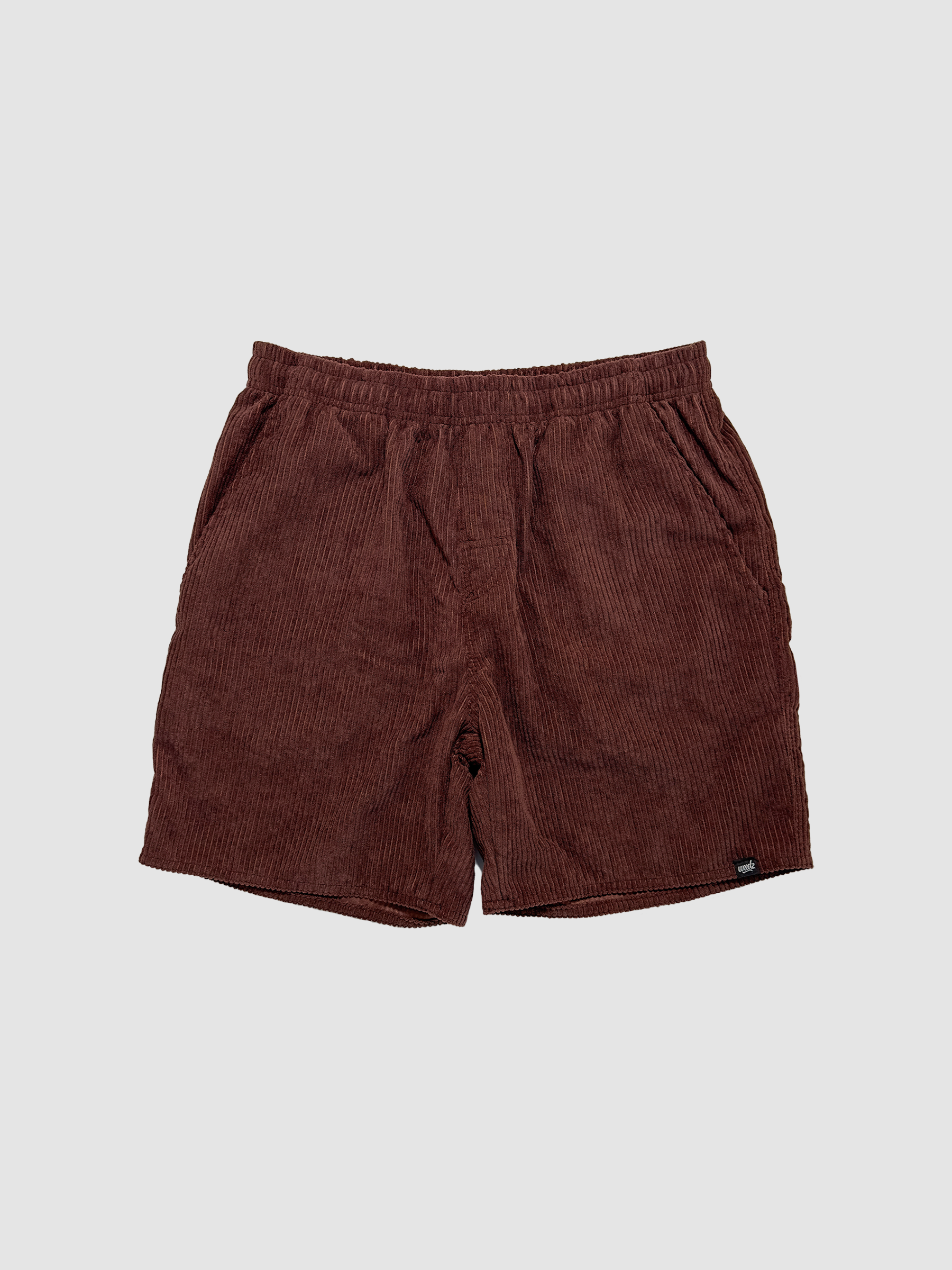 Brown Velvet Walkshorts