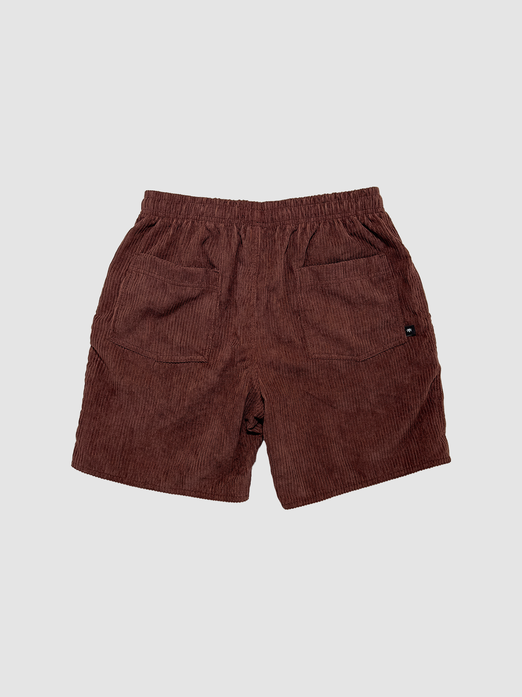 Brown Velvet Walkshorts