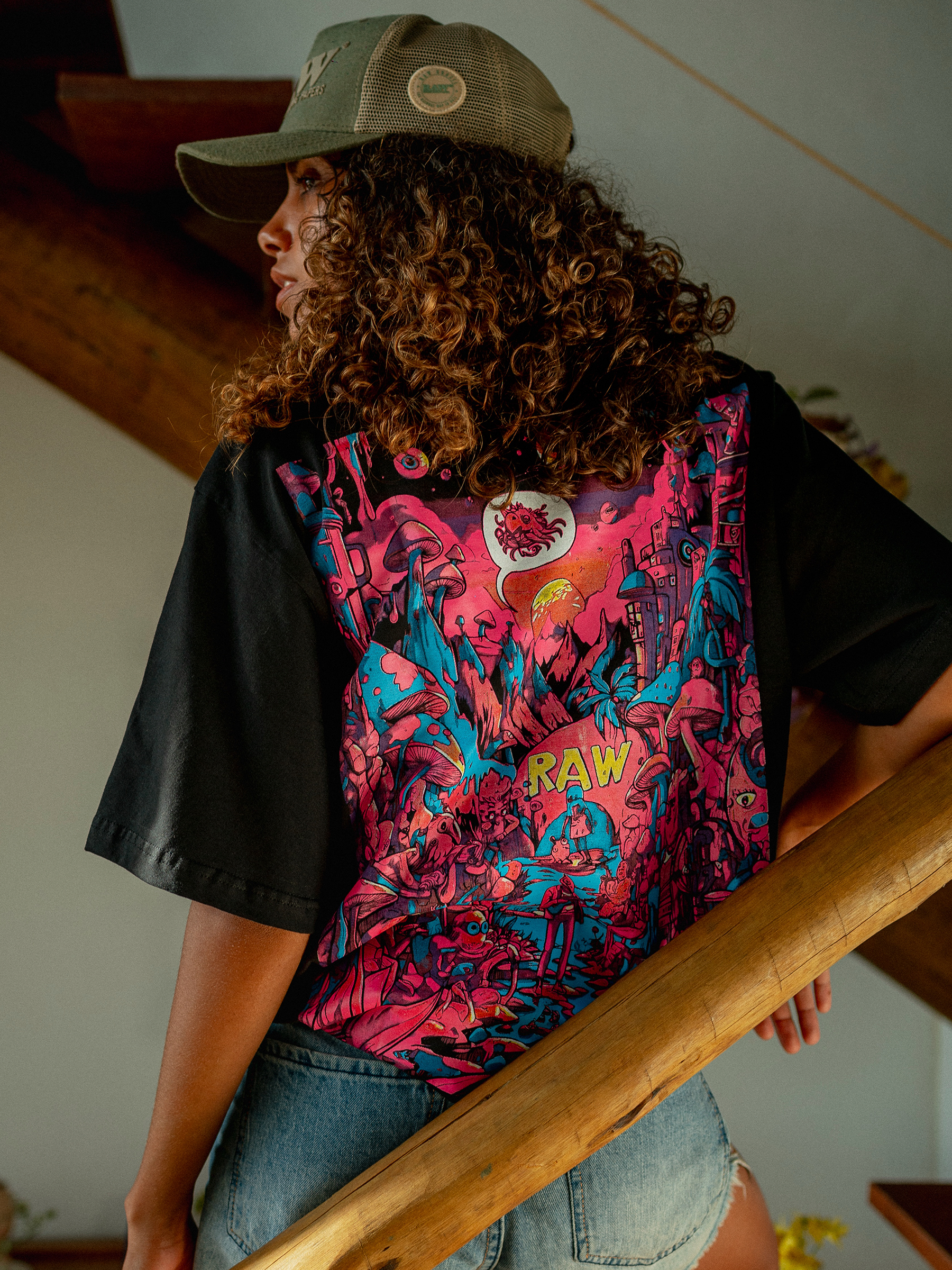 RAW Mushroom T-Shirt