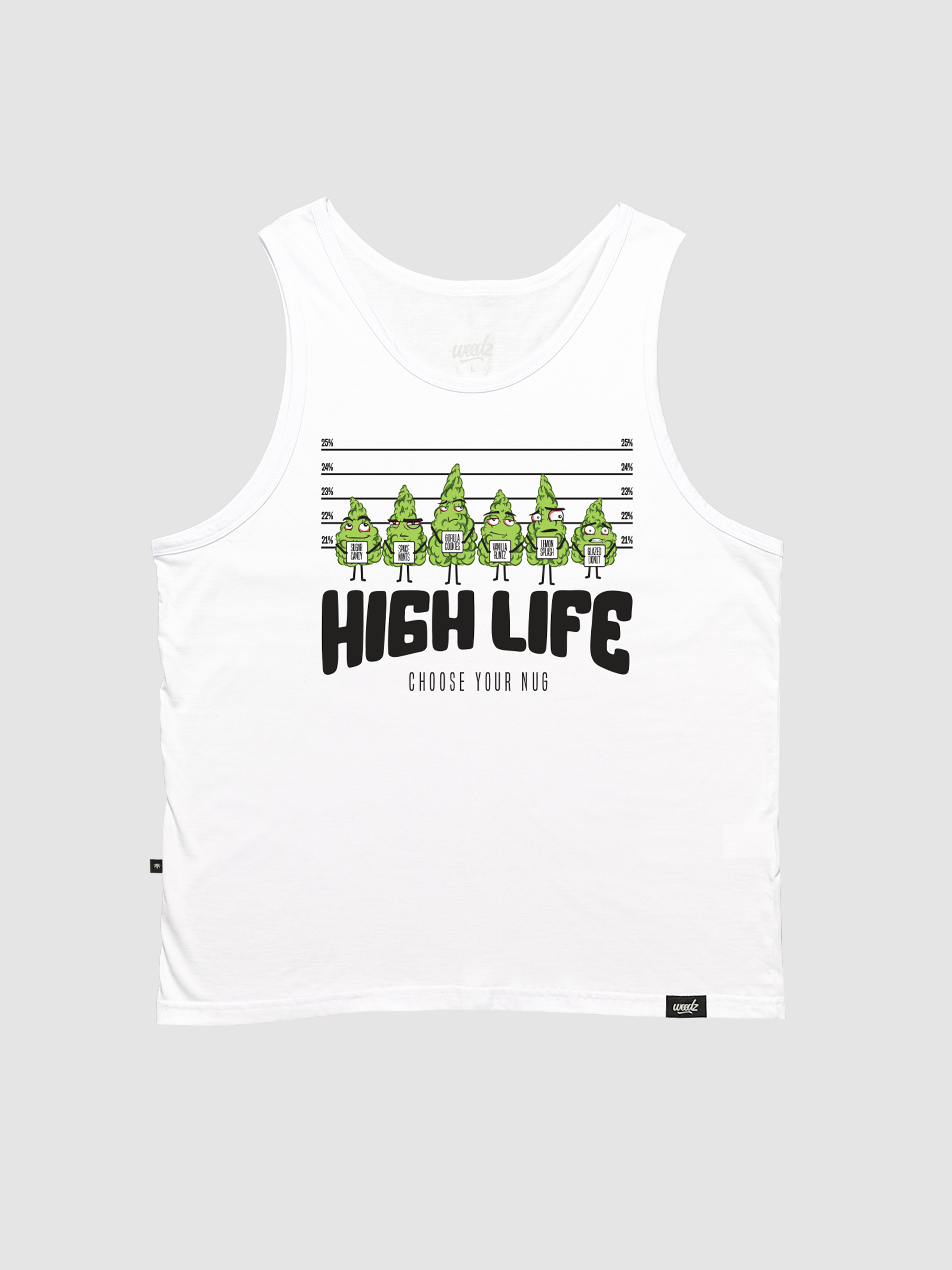 White High Life Tank Top