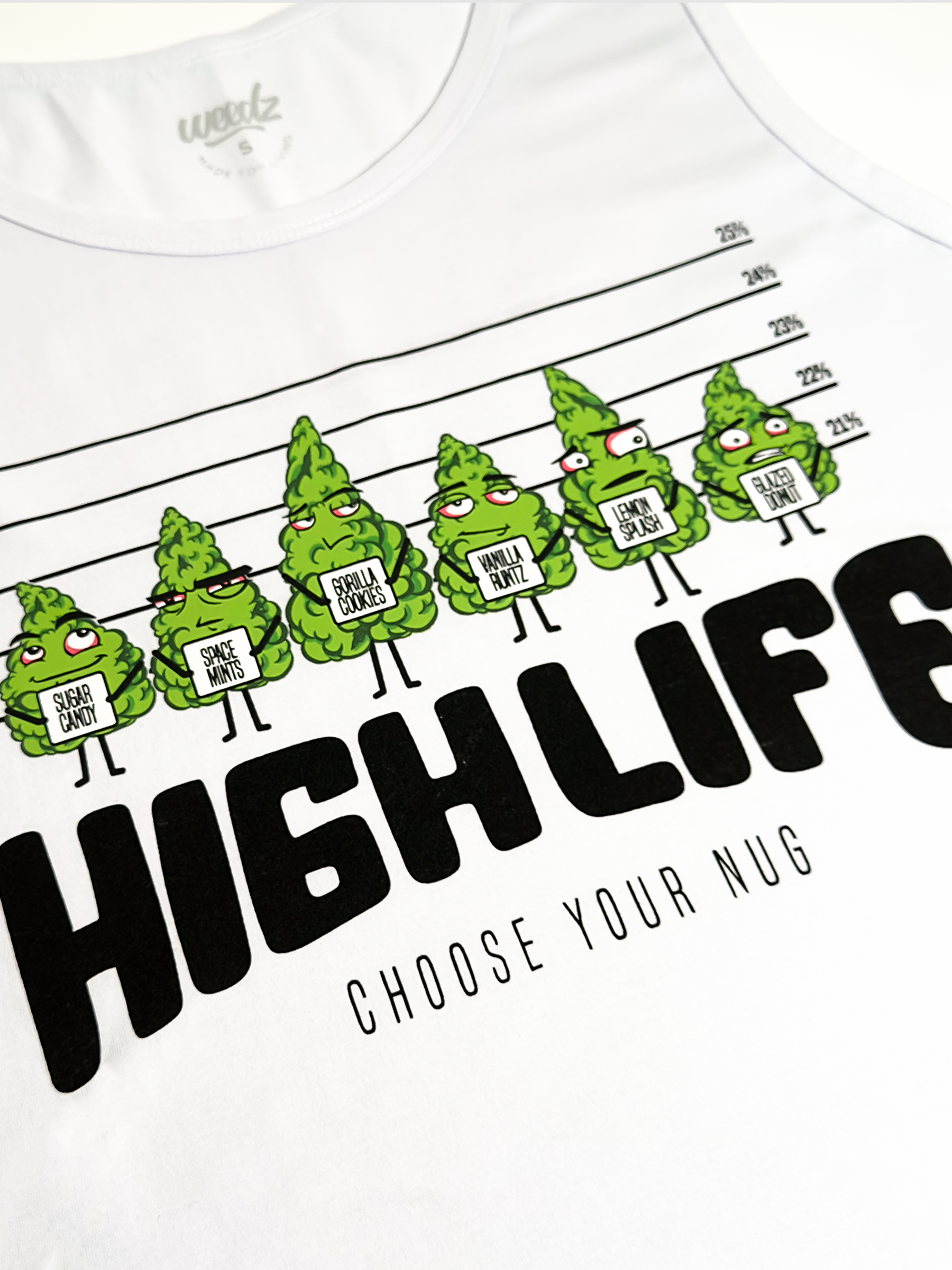 White High Life Tank Top