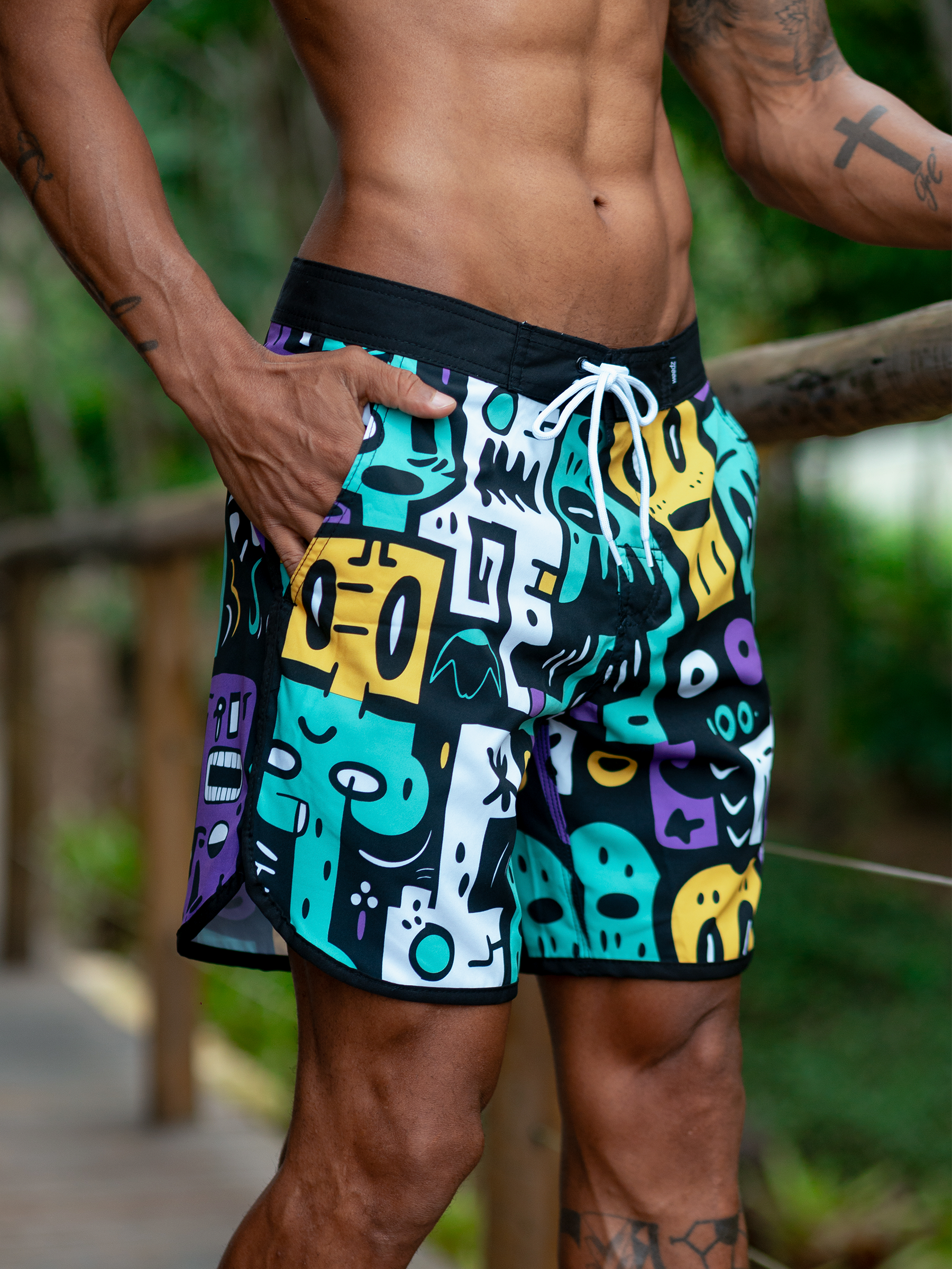 Walkshort Basquiat v2
