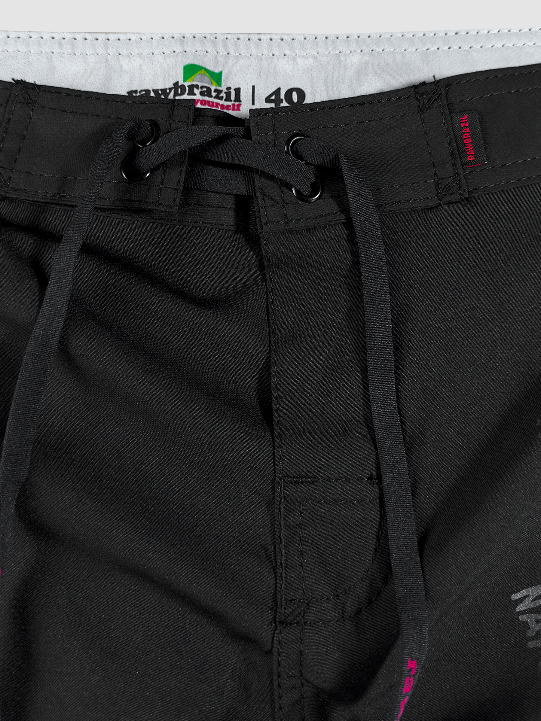 Raw Black Walkshorts