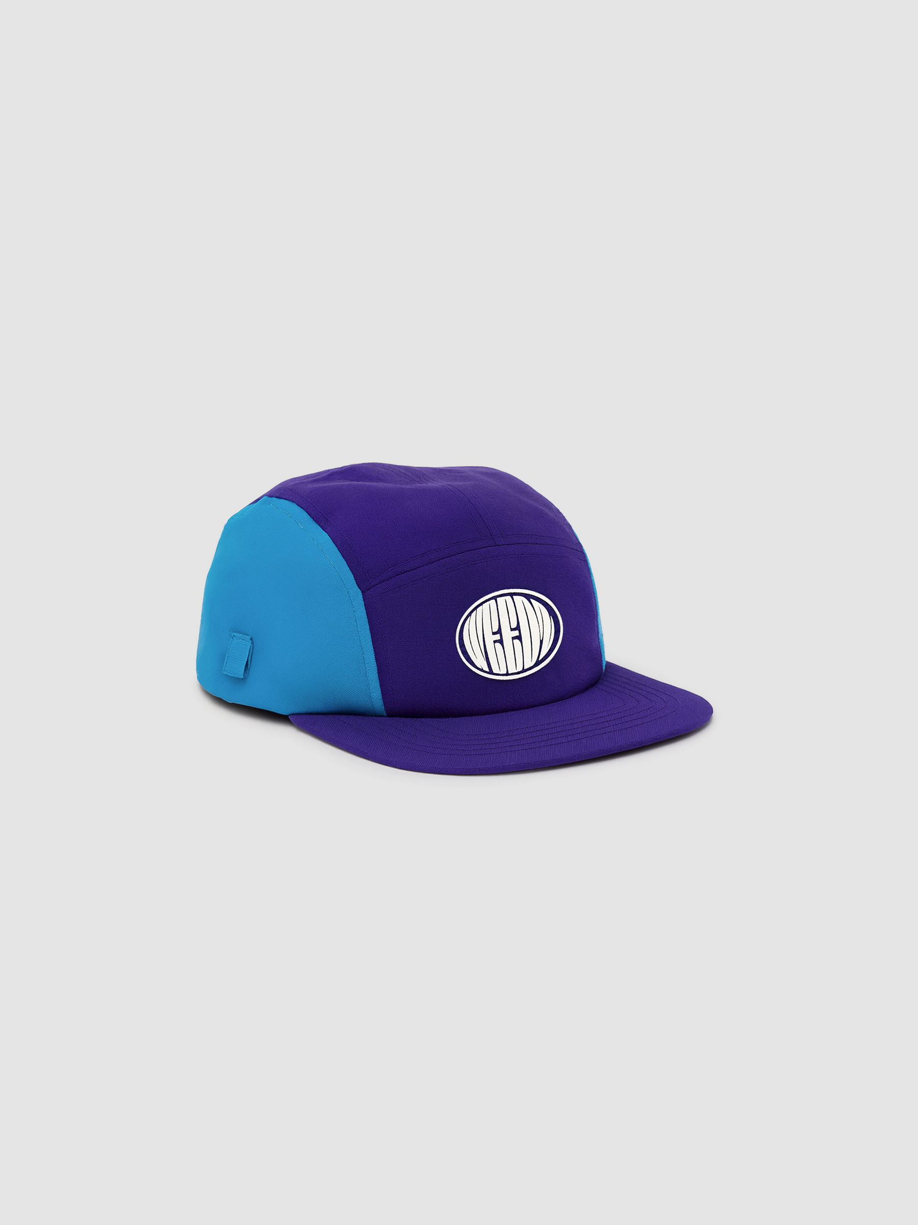 Boné Five Panel Purple & Blue